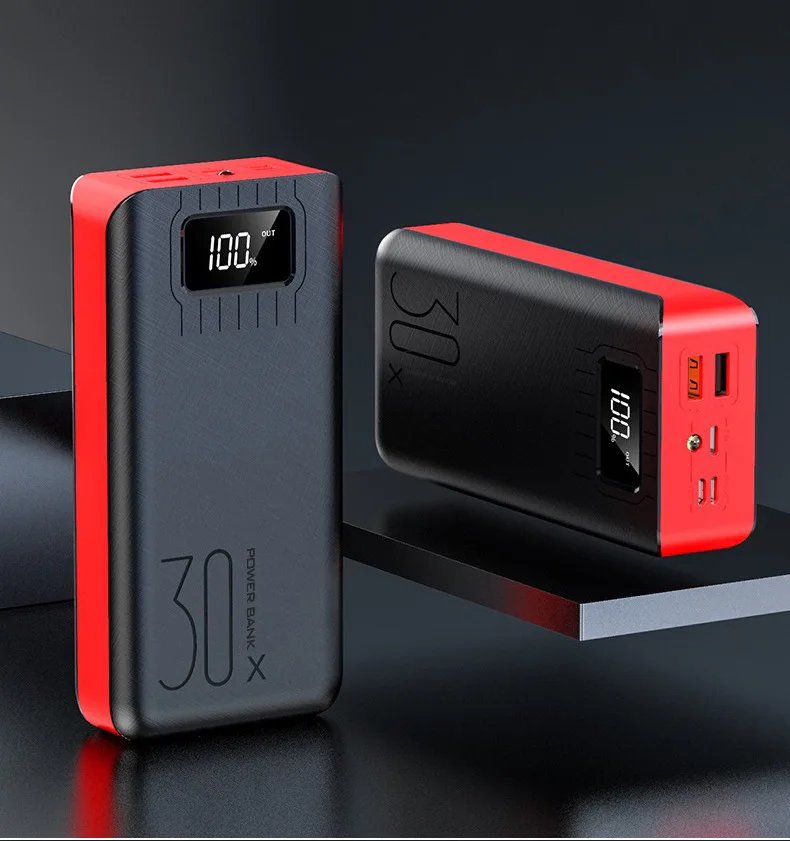 New 2019 Trending Product Fast Charge Powerbank 30000 mAh Battery Bank Amazon Best Sellers Power Bank 30000mAh