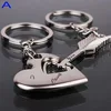 hot selling I LOVE YOU Heart Keychain Ring Keyring Key Chain Lover Romantic Creative Birthday Gift Cupid's Arrow Key Rings