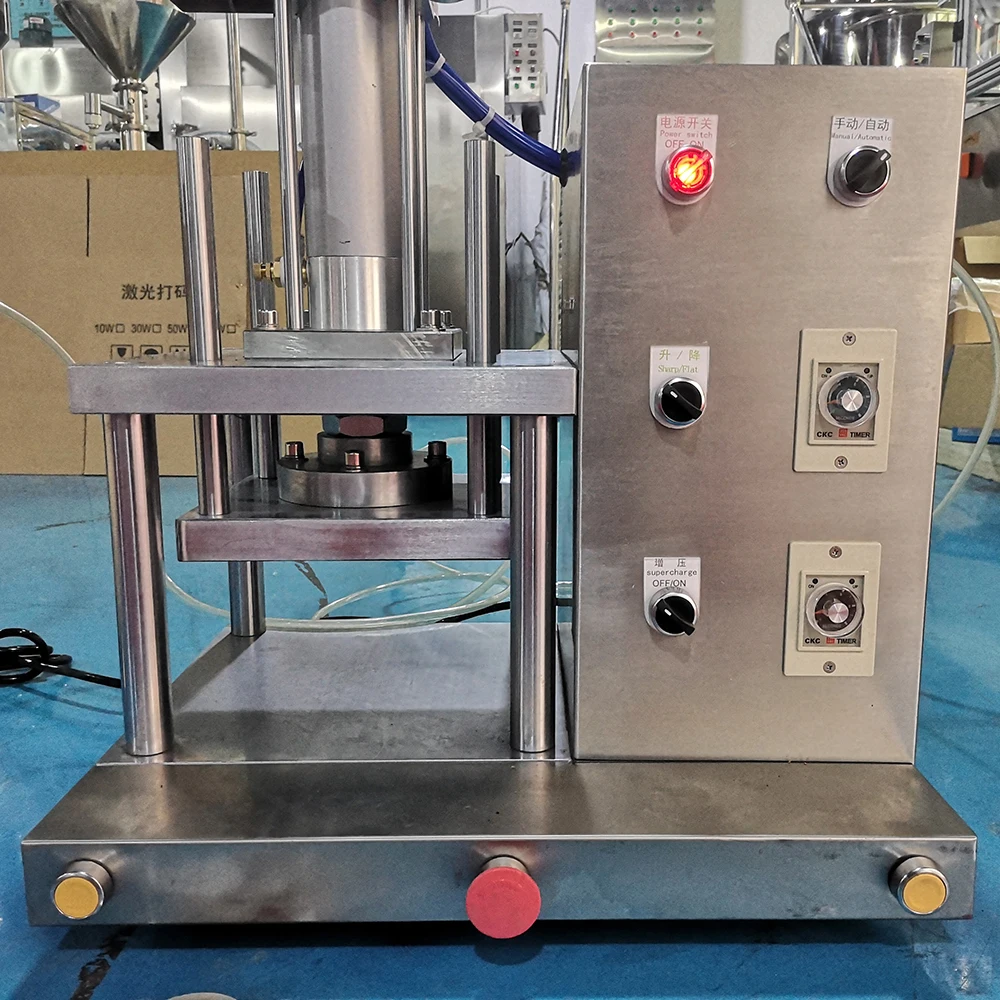 Ailusi Semi Automatic Compact Powder Lab Pressing Machine For Make Up