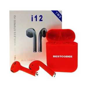 i12 TWS 5.0 Wireless Earphones 3D Sound