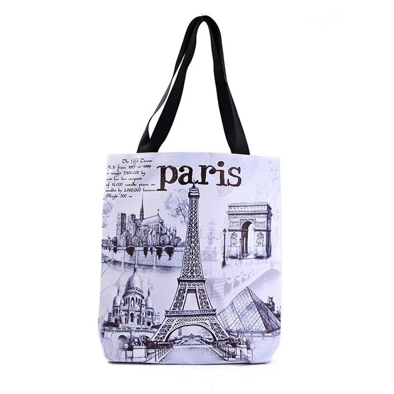 New Fashion Paris Souvenir Tote Bags For Women - Buy New Fashion Bags ...