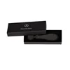 Professional Luxury Hot Sliver Art Paper Black plating rectangle Small Car Key Lie And Base packaging Box With EVA Foam lining