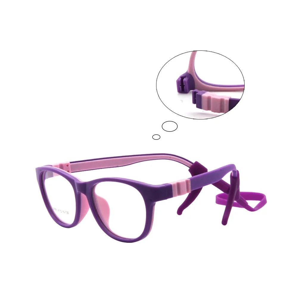 

Factory produces high quality soft silicone glasses frame for children