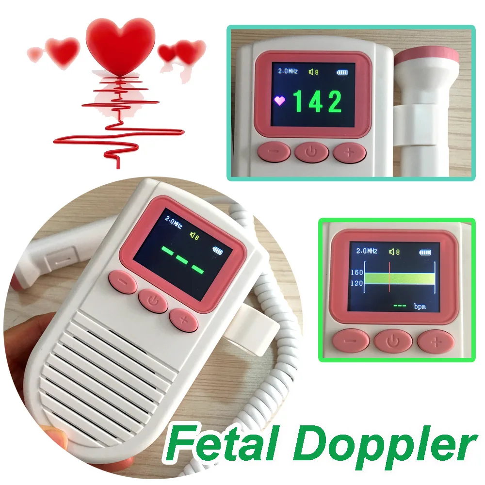 China Wholesale Price Cheap Pocket Fetal Doppler Household