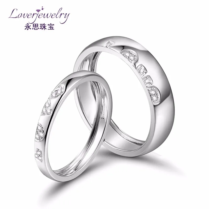 

Online Wholesale Two Ring Price,Couple Engagement Wedding Diamond Ring