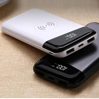 

2019 New Arrival Factory Supply Qi Wireless Power Bank 10000mAh Power Bank Wireless Charging for Iphone 6,7,plus