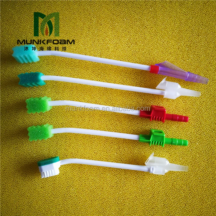 

Disposable medical ICU using suction hygiene swab wholesale suction sponge oral care swab good price