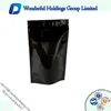 stand up matte looks zip top bags / stand up zip bags for toner/black zip bags