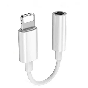 Lightning to 3.5mm Earbuds Jack Adapter Aux Cable iPhone