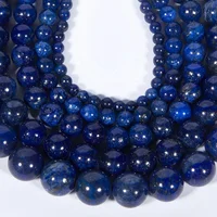 

Wholesale Natural Lapis Lazuli Stone Beads for Jewelry Making DIY Handmade Crafts Necklace Bracelet