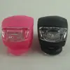 Shining silicone light for bicycle and road safety cheap but good quality waterproof bike light
