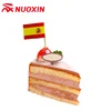 NX FLAG Custom Logo Small Spain Printing Toothpick Flag