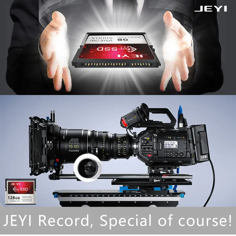 JEYI CFast particles digital video camera SSD 512G memory card SMI2246EN with SATA3 cache Industrial-grade military use CF2.0 - ANKUX.COM
