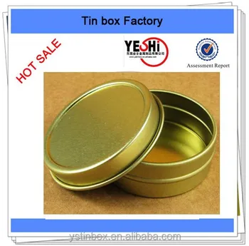 round metal tins