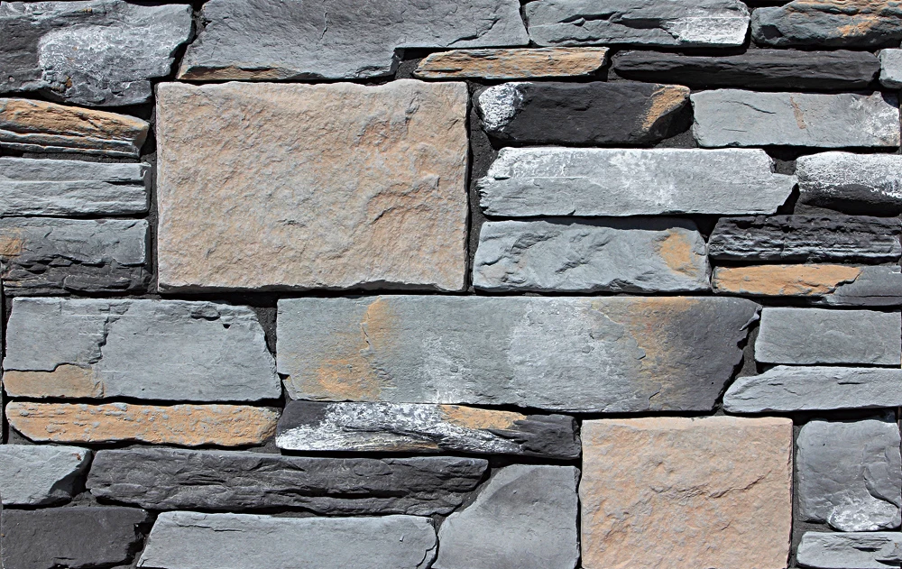 GB-N07 faux cement stone natural look wall cover