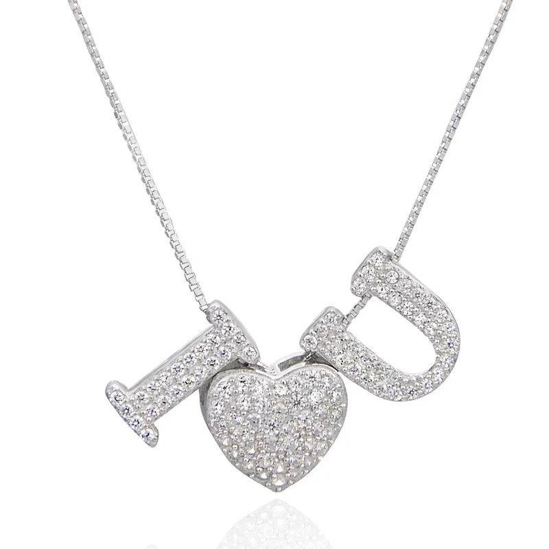 

Soild silver custom letter pendant for jewelry making, Rhodium;gold;rose gold