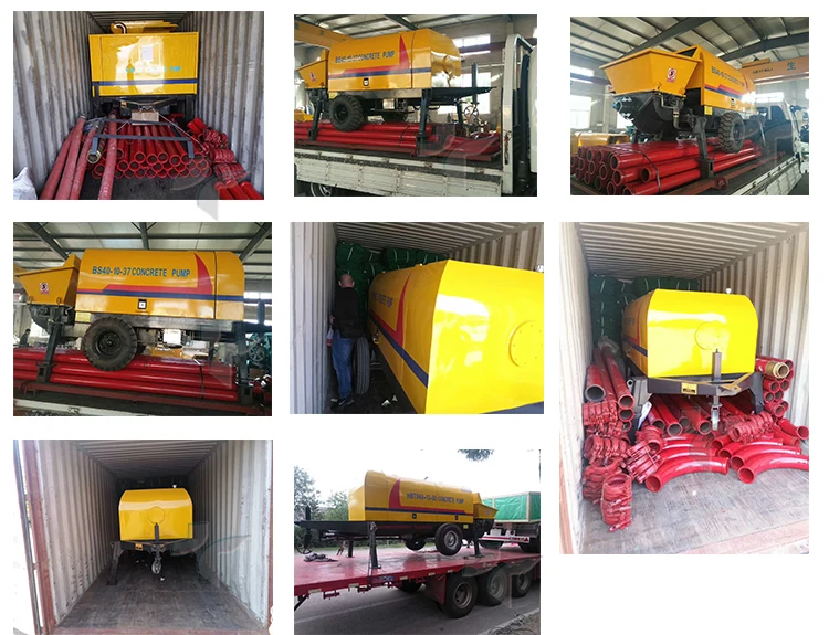 S Valve High Pressure Mobile Concrete Boom Pump Price