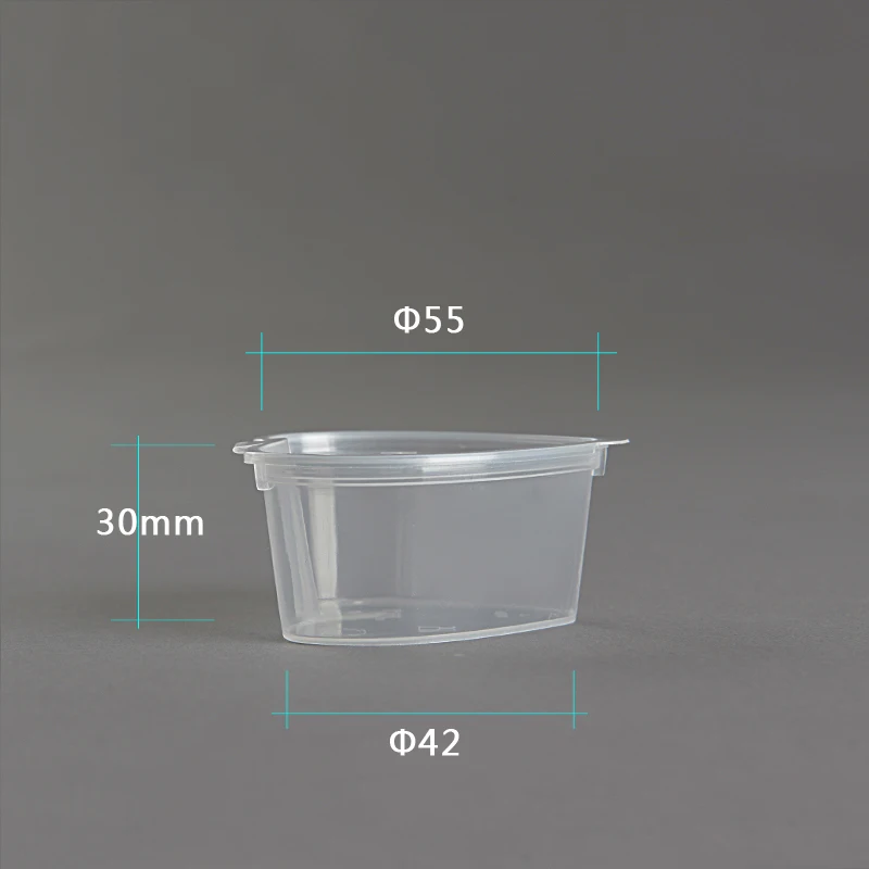 Factory price disposable mini plastic dessert cups