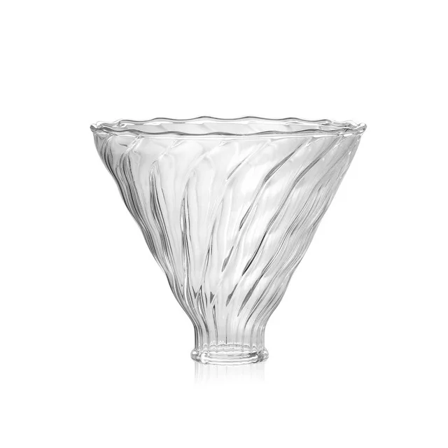 

Wholesale Handmade Glass Funnel Families Use Coffee Pot Funnel 500ml Clear Pyrex Borosilicate Glass Turkish Coffee Pot, Transparent