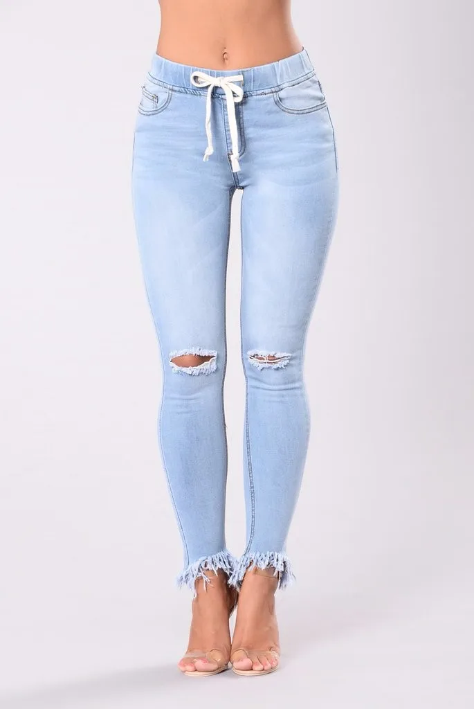 Pantalones Vaqueros Largos Para Mujer,Pantalón Azul Claro,Novedad - Buy Pantalones Vaqueros,Nuevo Estilo Jeans Largo,Último Modelo De Jeans Product on
