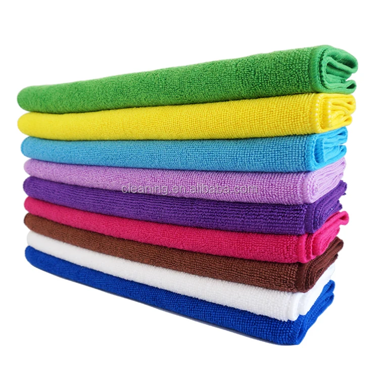 Wholesale Private Label Microfiber Cleaning Cloth In Roll 40x40 Buy Private Label Microfiber