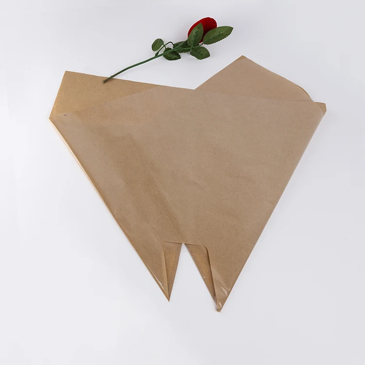kraft paper flower packaging