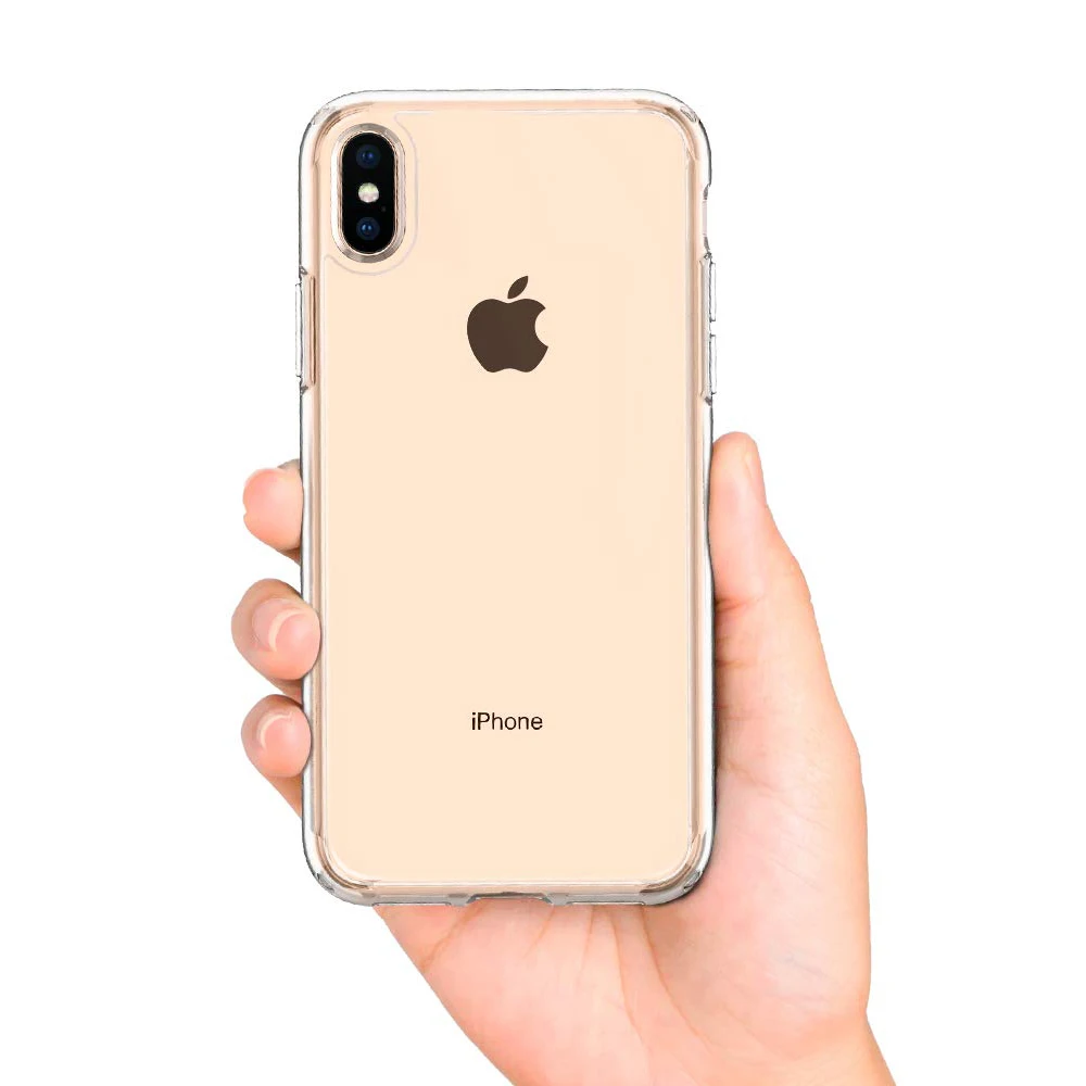 New Fit Shockproof For iPhone X Case TPU Transparent Clear Phone Cases Cover For iPhone 8 X Xs Max Xr Shell