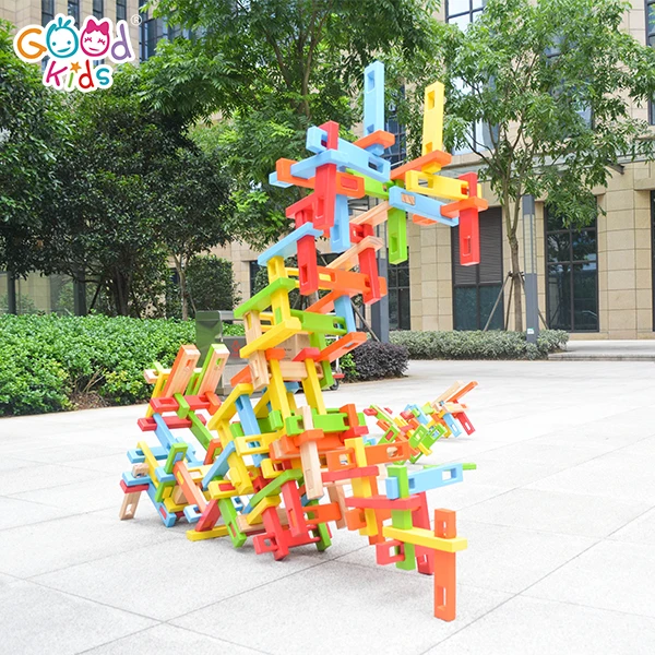 Edusteam Treasure Blocks Smooth Wooden Observation Stacking Blocks