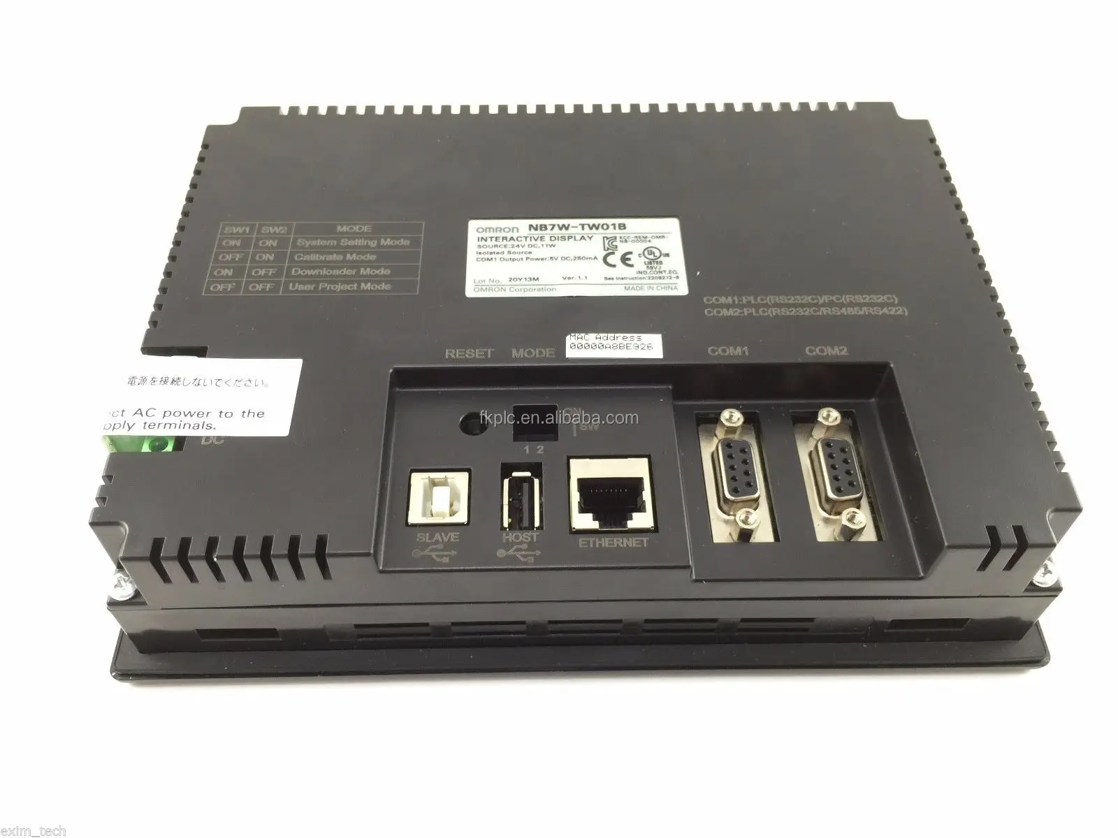 New OMRON HMI PLC NB7W-TW01B Controller 