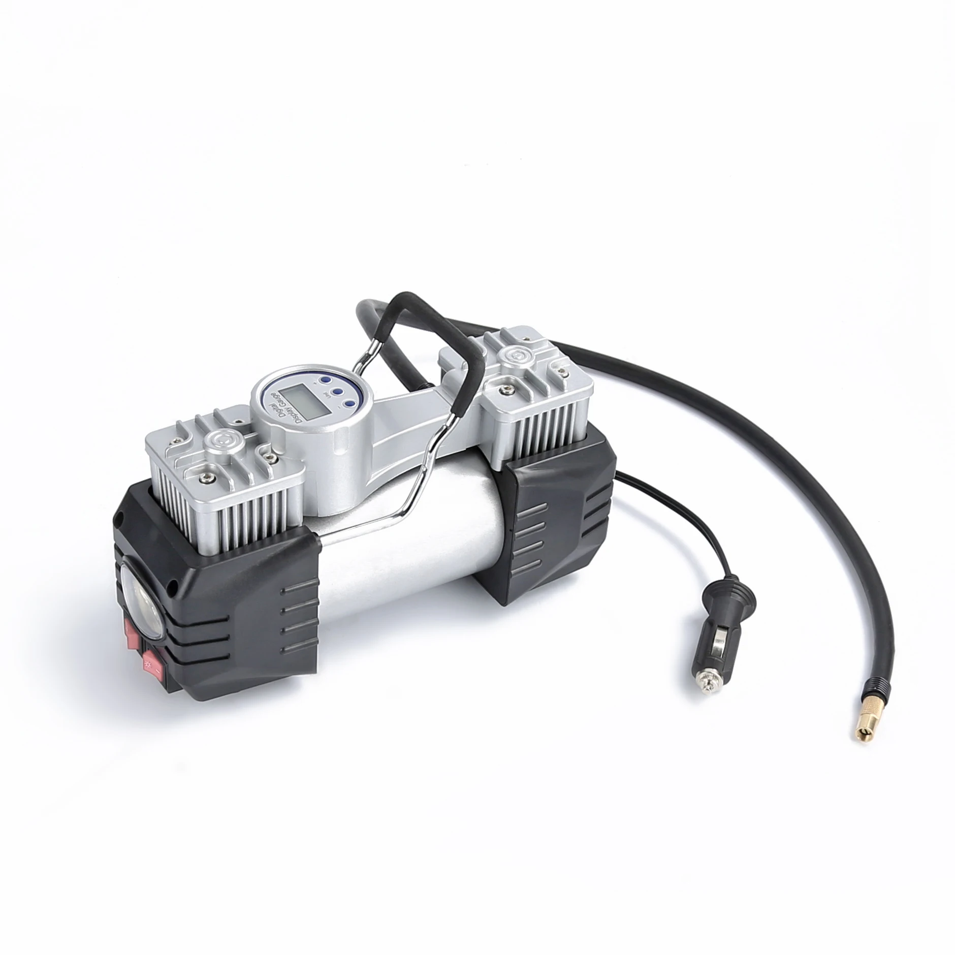 
DC 12V Small Digital Car Tire Inflator with Gauge 100 PSI 