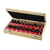 New 18Pcs TCT Tungsten Carbide Wood Router Bit Set for Wood Drilling
