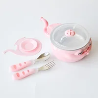 

Baby Supplies 4-pack Custom Rice Bowl Set 316 Stainless Steel Baby Food Warmer Bowl