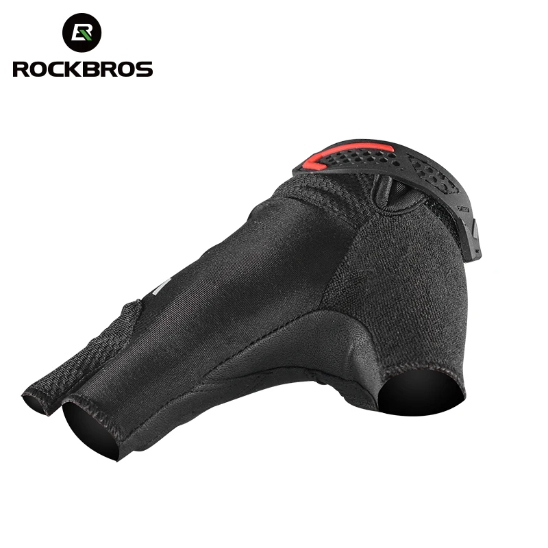 
ROCKBROS Cycling Gloves with Silicone Gel Thickened Pad SBR Shockproof Anti-slip Sports Gloves 