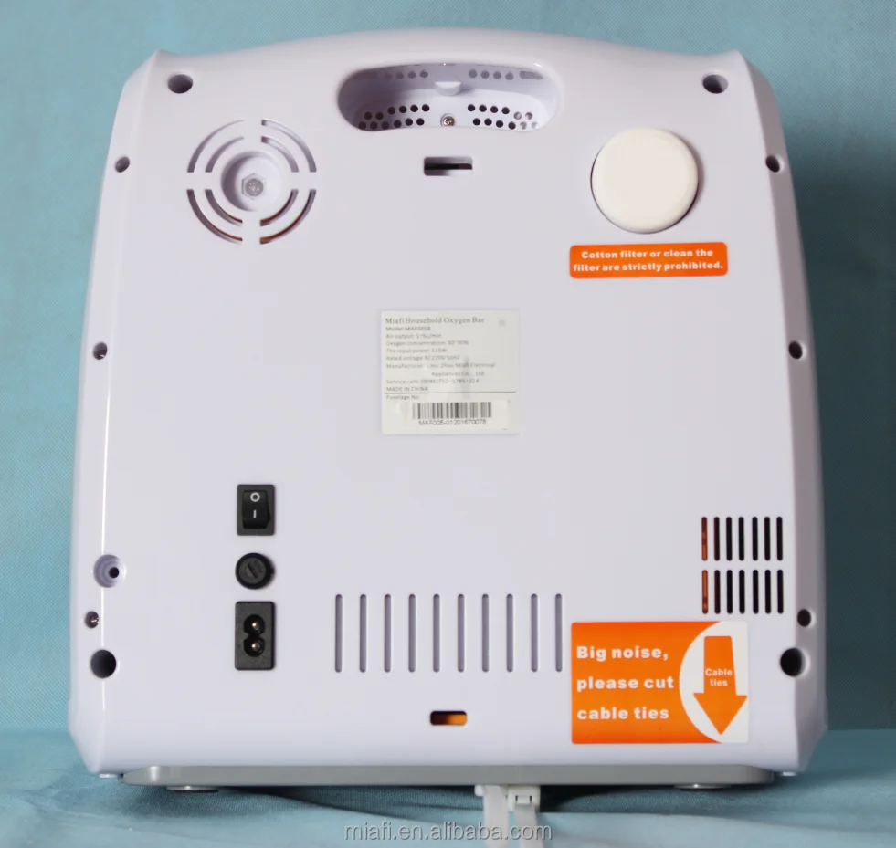 
MAF medical gas equipment small portable oxygen concentrator with battery 