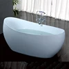 HS-B553 portable freestanding acrylic oval bath tub with high quality