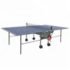 Home use game room Table Tennis Table folding rollaway Ping Pong Table Indoor or Outdoor
