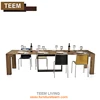 Divany expanding table furniture neoclassical furniture dining table metal ceramic dining table rectangular (TM-58)