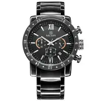 

Megir 3008 Quartz Watch Men Relogio Masculino Quartz Wristwatch New Fashion Casual Full Steel Watches