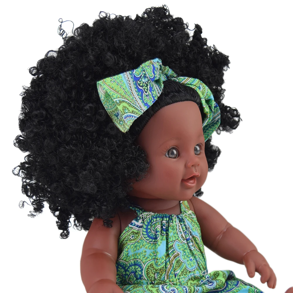 lifelike african baby doll for girls, kids, 2018 newest children