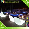 Plastic bar chair multicolor changing battery power illuminated led apple shaped chair
