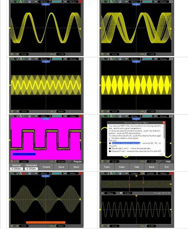 Hantek Dso1202e 5 In 1 6000 Counts Dmm Digital Fft Spectrum Analyzer