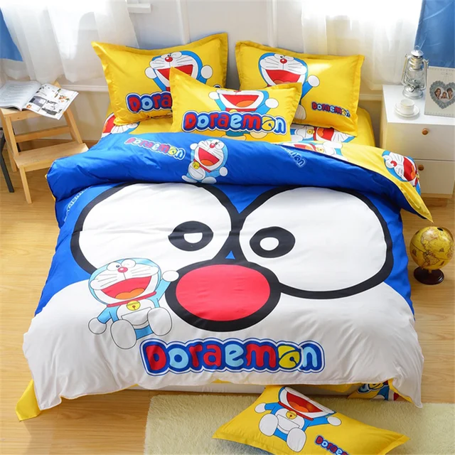 Bed Cover Doraemon Lakaran