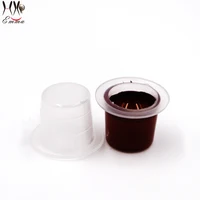 

HXemma Tattoo supplies disposable plastic material 1000PCS/Bag white tattoo ink cup