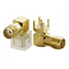 0-6GHz Female Right Angle SMA 90 Degree PCB RF Connector For WIFI GSM GPS Antenna