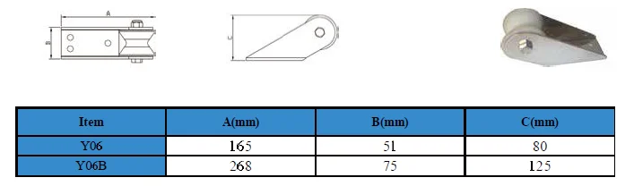 Investment casting stainless steel marine anchor bow roller for Delta anchor boat