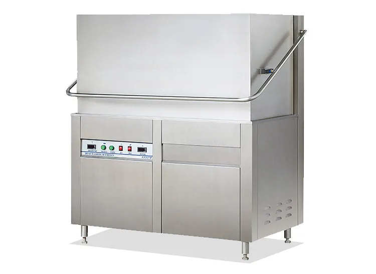 Hotel Restaurant High Quality Hood Type  Industrial Stainless Steel Commercial Dishwasher Machine