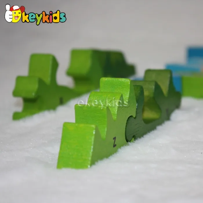 Wholesale 3d Puzzle Wooden Dinosaur Toys Top Fashion Kids Wooden