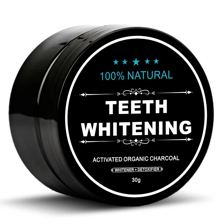 

FDA Approved Mint Fragrance Teeth Whitening And Stain Removal Bamboo Charcoal Powder, Black