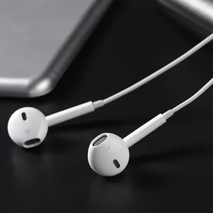 For Apple's Earphone for Mobile Phone Apple with 3.5mm Ear phones For iPhone 5/5s/5c/6/6s Plus/SE iPad Mac with Mic
