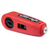 High Quality Red Plastic Grip Lock Security Locks Universal for Motorcycle Throttle Handlebar